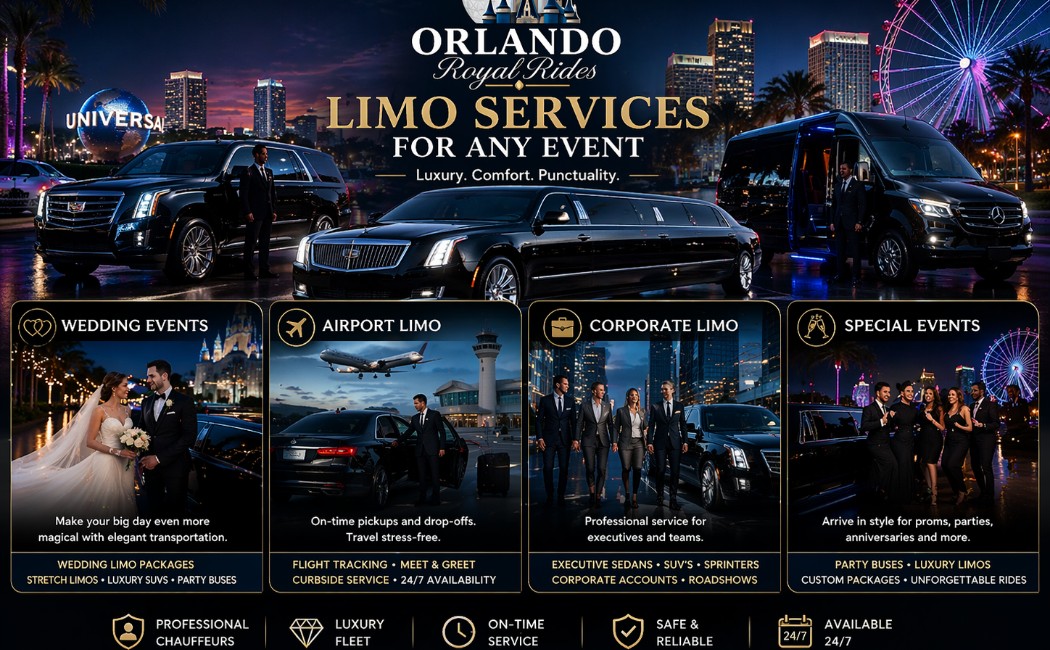 Limousine Transportation Services for Any Event